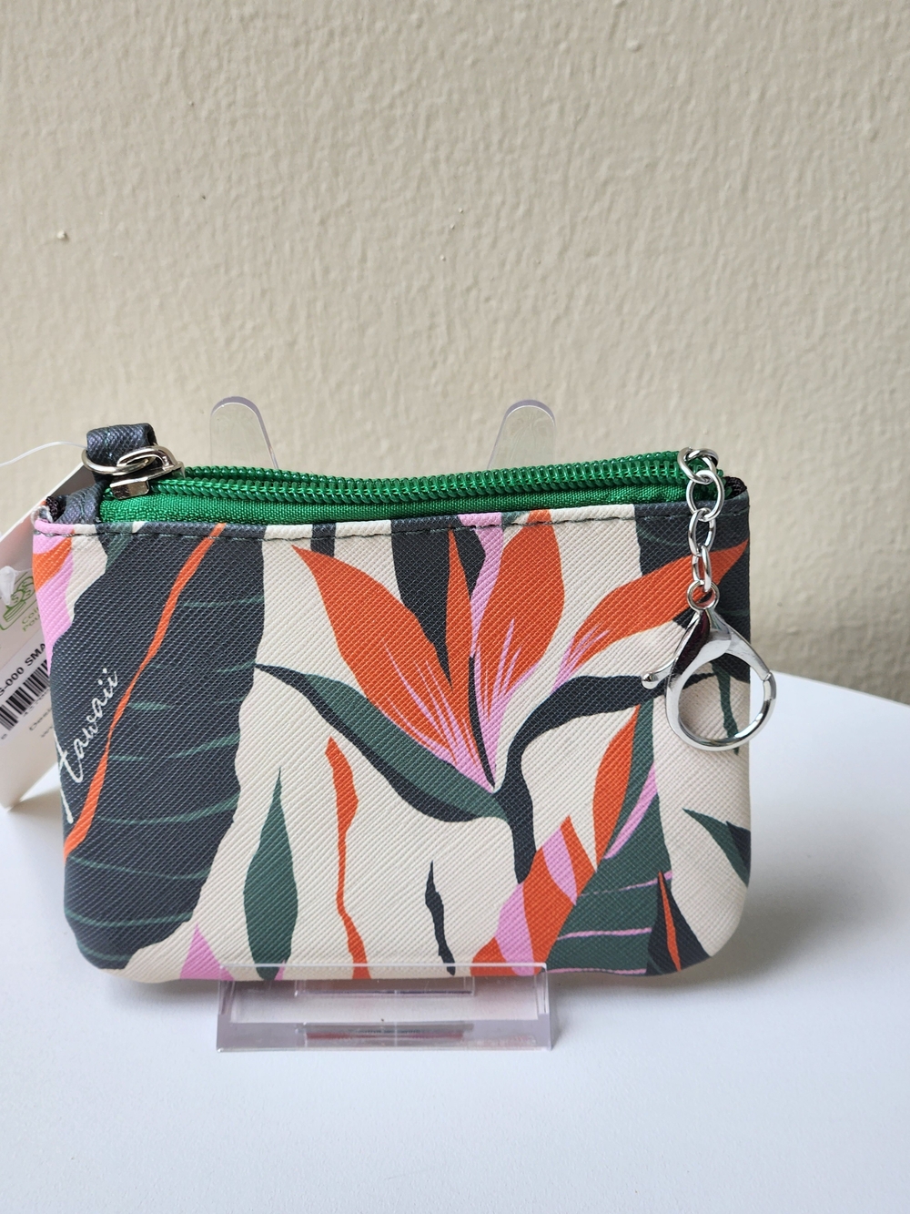 Floral Tropical Zip Pouch Trio - Pink, Multicolor, Blue - Picture 4 of 9